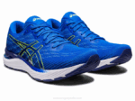 Asics Gel Stratus 3 Zapatillas Azul Eléctrico Amarillo Seguridad - Image 2