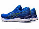 Asics Gel Stratus 3 Zapatillas Azul Eléctrico Amarillo Seguridad - Image 3