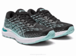 Asics Gel Stratus 3 Zapatillas Negras y Azules - Image 2