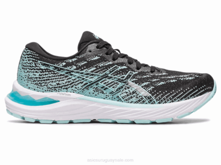 Asics Gel Stratus 3 Zapatillas Negras y Azules