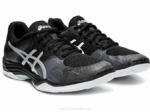 Asics Gel Táctica 2 Zapatillas Negras y Plateadas - Image 2