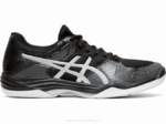 Asics Gel Táctica 2 Zapatillas Negras y Plateadas