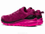 Asics gel trabuco 10 frutos secos rojo fucsia zapatillas trail running - Image 3