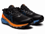 Asics Gel Trabuco 10 GTX Zapatillas Negras y Azules - Image 2