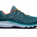 Asics Gel Trabuco 10 Zapatillas Aventura Pino Brumoso Cielo Suave