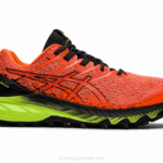 Asics Gel Trabuco 10 Zapatillas Impactantes Naranja Negro