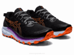Asics Gel Trabuco 10 Zapatillas Negras Naranjas Aventuras - Image 2