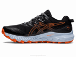 Asics Gel Trabuco 10 Zapatillas Negras Naranjas Aventuras - Image 4