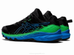 Asics Gel Trabuco 10 Zapatillas Trail Costa Negra Azul - Image 3