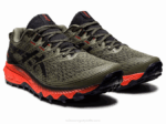 Asics Gel Trabuco 10 Zapatillas Verde Medianoche Aventura Outdoor - Image 2
