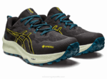 Asics Gel Trabuco 11 GTX Zapatillas de Trail Negro Amarillo Dorado - Image 2