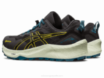 Asics Gel Trabuco 11 GTX Zapatillas de Trail Negro Amarillo Dorado - Image 3