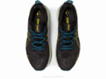 Asics Gel Trabuco 11 GTX Zapatillas de Trail Negro Amarillo Dorado - Image 6
