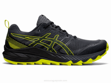 Asics Gel Trabuco 9 Zapatillas Gris Portador Yuzu Agrio Ideal para Senderismo