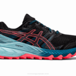Asics Gel Trabuco 9 Zapatillas Negro Coral Ardiente Aventura