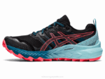 Asics Gel Trabuco 9 Zapatillas Negro Coral Ardiente Aventura - Image 4