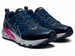 Asics Gel Trabuco Terra Zapatillas Azul Francés Plata Pura - Image 2