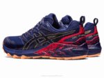Asics Gel Trabuco Terra Zapatillas Azul Índigo Aceite de Oliva - Image 3