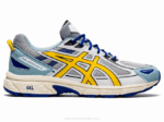 Asics Gel Ventura 6 Zapatillas Gris Piedmont Amarillo Vibrante
