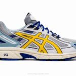 Asics Gel Ventura 6 Zapatillas Gris Piedmont Amarillo Vibrante