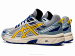 Asics Gel Ventura 6 Zapatillas Gris Piedmont Amarillo Vibrante - Image 3