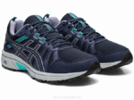Asics Gel Ventura 7 Zapatillas Deportivas Negro Plata - Image 2