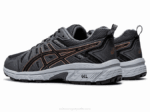 Asics Gel Ventura 7 Zapatillas Gris Grafito Oro Rosa - Image 3