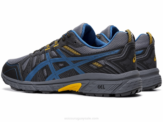 Asics Gel Ventura 7 Zapatillas Metrópolis Negro para Correr - Image 3