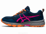Asics gel-ventura 8 zapatillas escolares azul rosa brillante - Image 4
