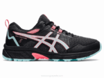 Asics gel-ventura 8 zapatillas escolares negro azul claro
