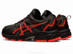 Asics gel-ventura 8 zapatillas escolares tomate negro cherry - Image 3