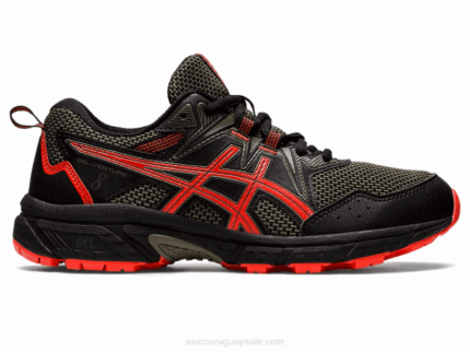 Asics gel-ventura 8 zapatillas escolares tomate negro cherry