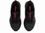 Asics Gel Ventura 8 Zapatillas Escuela Primaria Negro Rojo Eléctrico - Image 6