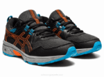 Asics gel-ventura 8 zapatos escolares negro naranja caléndula - Image 2