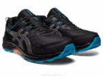 Asics Gel Ventura 9 Impermeable Negro Violeta Oscuro Avance Deportivo - Image 2