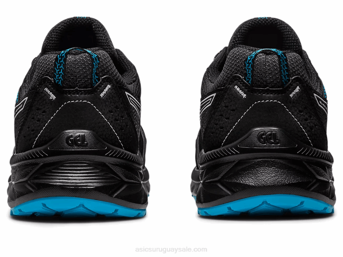 Asics Gel Ventura 9 Impermeable Negro Violeta Oscuro Avance Deportivo - Image 5