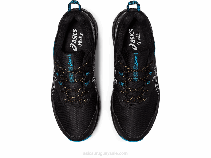 Asics Gel Ventura 9 Impermeable Negro Violeta Oscuro Avance Deportivo - Image 6