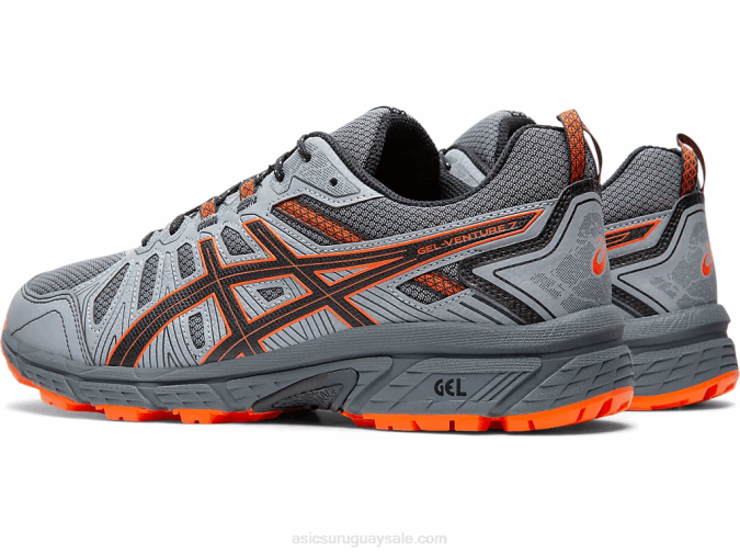 Asics Gel Venture 7 Extra Ancho Gris Habanero Aventura y Comodidad - Image 3