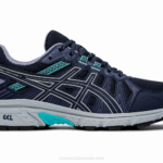 Asics Gel Venture 7 Zapatillas Negras y Plateadas para Aventuras