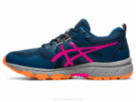 Asics gel-venture 8 ancho 2LVJ3919 azul rosa aventura cómoda - Image 4