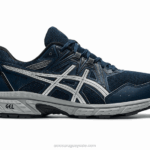 Asics Gel-Venture 8 Extra Ancho Azul Francés Plata Pura