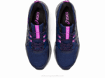 Asics Gel Venture 8 Zapatillas Anchas Medianoche Plata - Image 6