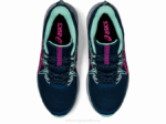 Asics Gel Venture 8 Zapatillas Azul Rosa Glo para Aventura - Image 6