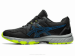 Asics Gel Venture 8 Zapatillas Extra Anchas Negro Azul - Image 4
