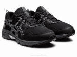 Asics Gel Venture 8 Zapatillas Negro Gris Aventura - Image 2