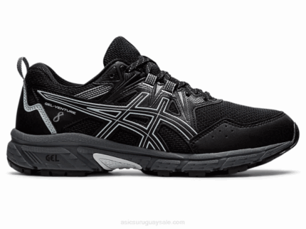 Asics Gel Venture 8 Zapatillas Negro Gris Aventura