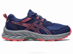 Asics Gel Venture 9 Azul Índigo Papaya para Aventura