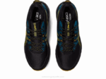 Asics gel-venture 9 mt zapatillas negras amarillas doradas - Image 6