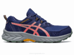 Asics Gel Venture 9 Zapatillas Anchas Azul Índigo Papaya
