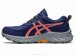 Asics Gel Venture 9 Zapatillas Anchas Azul Índigo Papaya - Image 4